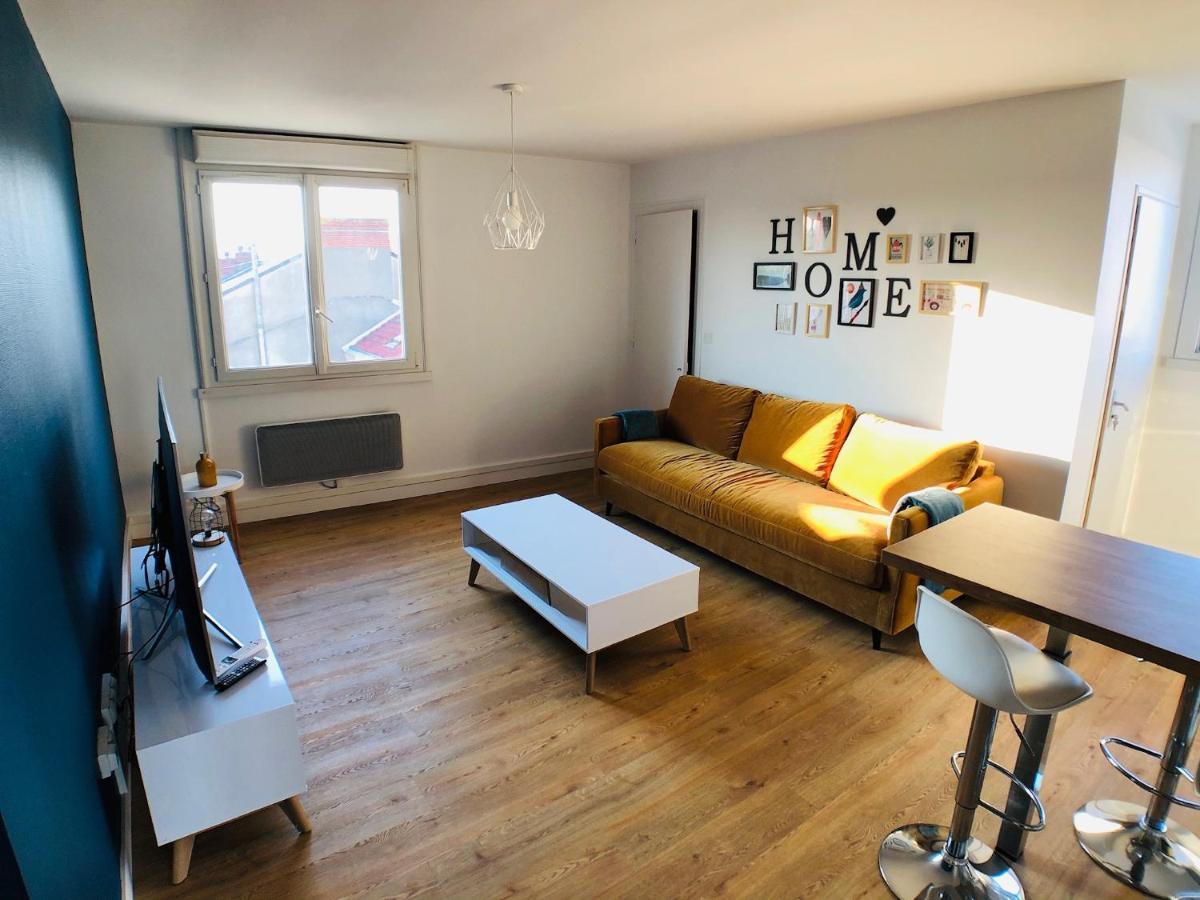 Charmant Appartement 1-4 Personnes, Proche Centre Avec Parking Nantes Luaran gambar