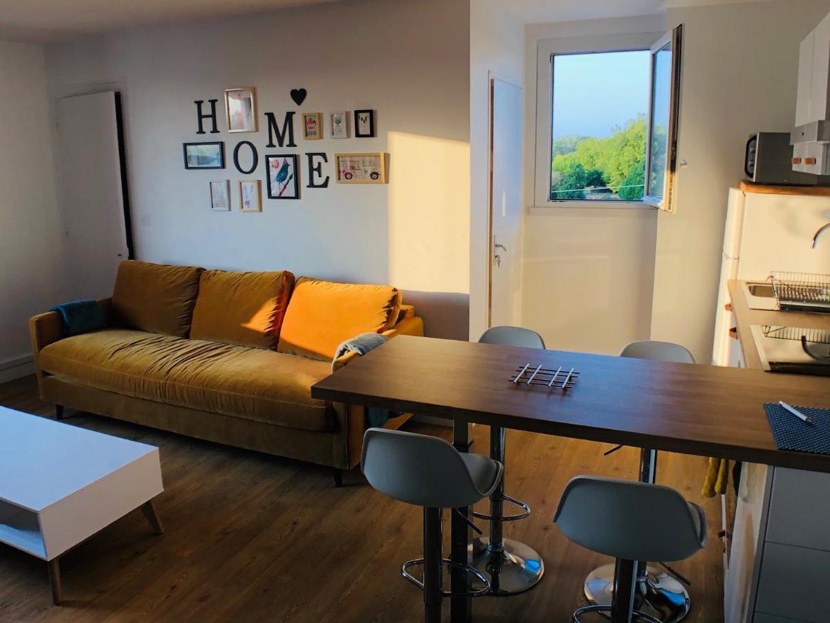 Charmant Appartement 1-4 Personnes, Proche Centre Avec Parking Nantes Luaran gambar