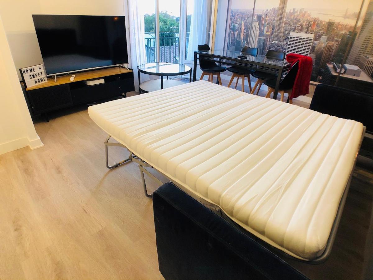 Charmant Appartement 1-4 Personnes, Proche Centre Avec Parking Nantes Luaran gambar