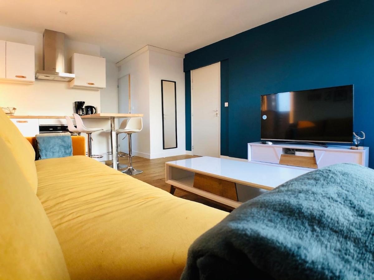 Charmant Appartement 1-4 Personnes, Proche Centre Avec Parking Nantes Luaran gambar