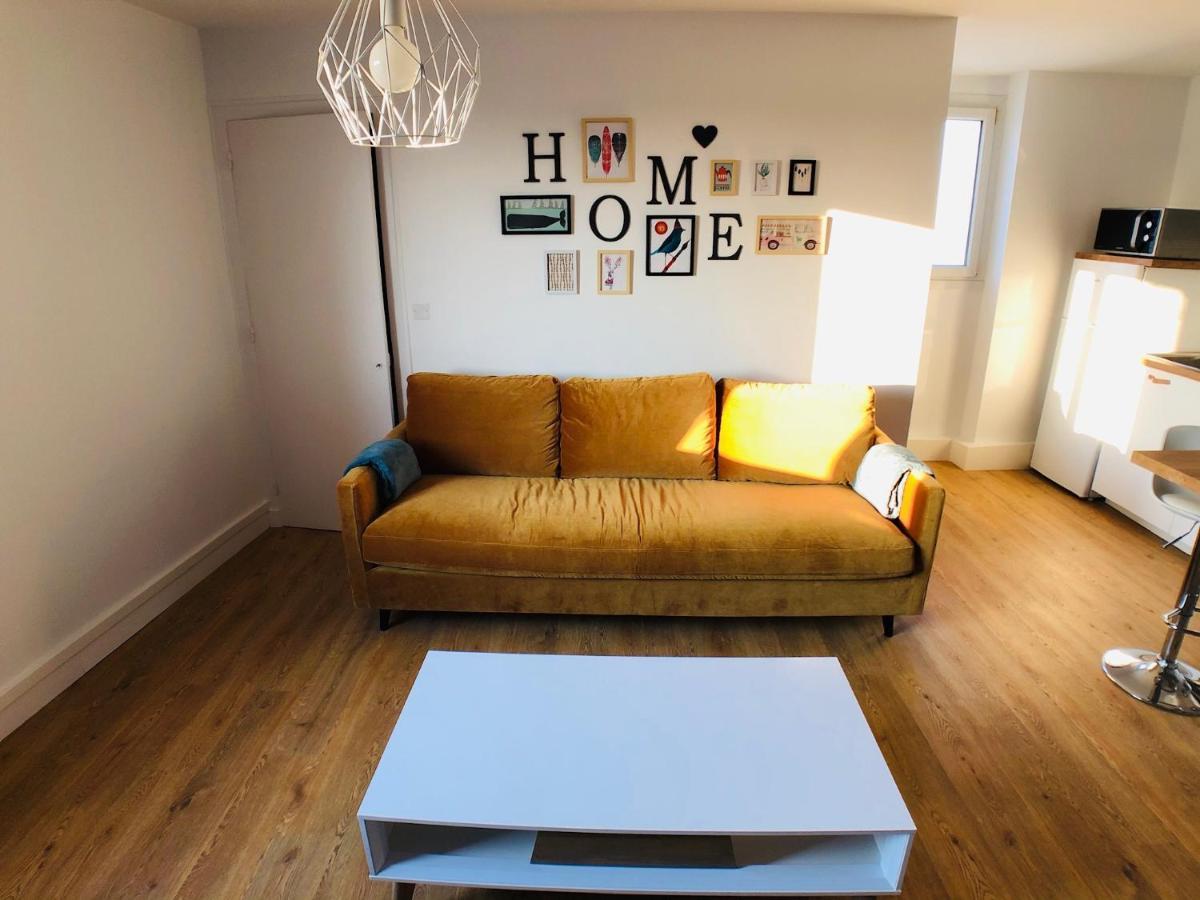 Charmant Appartement 1-4 Personnes, Proche Centre Avec Parking Nantes Luaran gambar